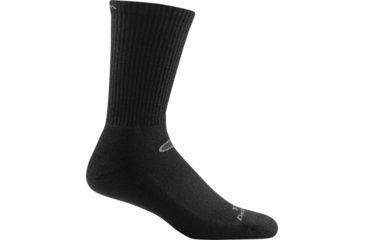 Image of Darn Tough Tactical Micro Crew Light Cushion Sock, Black, Extra Small, T3001-BLACK-XS-DARN