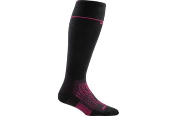Image of Darn Tough Thermolite RFL Over-the-Calf Ultra-Light Sock - Womens, Black, Small, 1878-BLACK-S-DARN