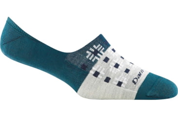 Image of Darn Tough Topless Braid No Show Hidden Lifestyle Sock - Womens, Dark Teal, Small, 6045-DARK-TEAL-S-DARN