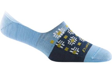 Image of Darn Tough Topless Braid No Show Hidden Lifestyle Sock - Womens, Vapor, Medium, 6045-VAPOR-M-DARN