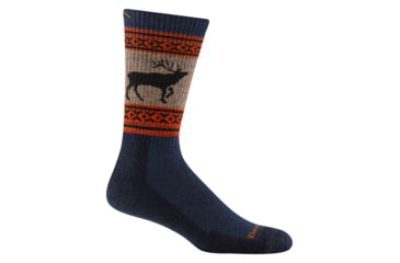 Image of Darn Tough VanGrizzle Boot Midweight Sock with Cushion - Mens, Eclipse, Extra Large, 1980-ECLIPSE-XL-DARN