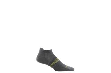 Image of Darn Tough Element No Show Tab Lightweight Socks - Men's, Gray, Extra Large 1100-GRAY-XL-DARN