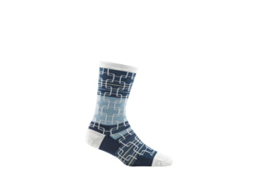 Image of Darn Tough Link Crew Lightweight Socks - Women's, Midnight, Small 6024-MIDNIGHT-S-DARN