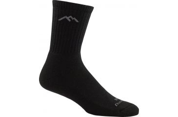 Image of Darn Tough Merino Wool Micro Crew Cushion  Boot Sock, Black, Extra Small 14066-BK-XS