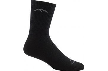 Image of Darn Tough Merino Wool Mid-Calf Extra Cushion, Extreme Boot Sock, Black, Extra Small 14033-BK-XS