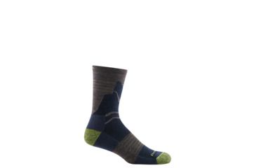 Image of Darn Tough Pinnacle Micro Crew Lightweight with Cushion Socks - Men's, Taupe, Medium 1975-TAUPE-M-DARN
