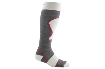Image of Darn Tough Vertical Padded Over-The-Calf Cushion Sock - Womens-Medium Grey-Large