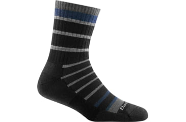 Image of Darn Tough Via Ferrata Jr Micro Crew Light Cushion Sock - Kids, Black, Small, 3011-BLACK-S-DARN