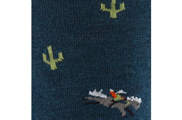 Image of Darn Tough Woold Woold West Crew Lightweight Socks - Mens, Dark Teal, Medium, 6132-N-8008-04