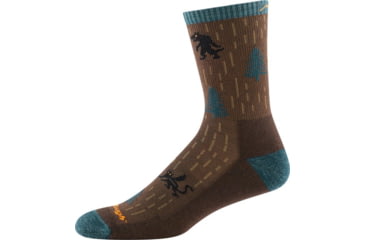 Image of Darn Tough Yarn Goblin Micro Crew Lightweight with Cushion Socks - Mens, Earth, Medium, 5015-EARTH-M-DARN