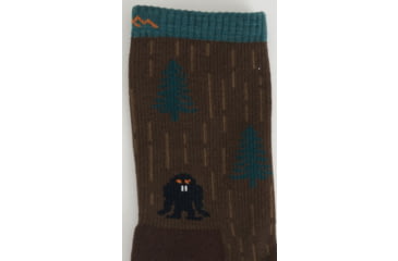 Image of Darn Tough Yarn Goblin Micro Crew Lightweight with Cushion Socks - Mens, Earth, Medium, 5015-EARTH-M-DARN