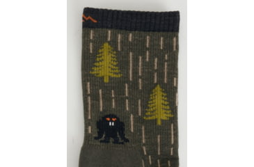 Image of Darn Tough Yarn Goblin Micro Crew Lightweight with Cushion Socks - Mens, Forest, Medium, 5015-FOREST-M-DARN