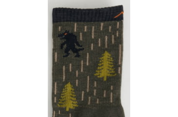 Image of Darn Tough Yarn Goblin Micro Crew Lightweight with Cushion Socks - Mens, Forest, Medium, 5015-FOREST-M-DARN