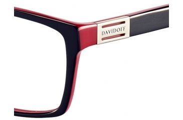 Image of Davidoff Prescription Eyeglasses 91038 Progressive Black Frame