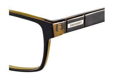 Image of Davidoff Prescription Eyeglasses 91042 Progressive Black Frame