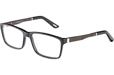 Image of Davidoff 91049 Prescription Eyeglasses, Black Frame, 91049-8840