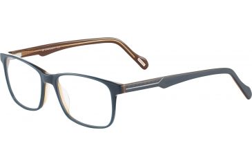 Image of Davidoff 91053 Progressive Prescription Eyeglasses, Dark Blue Frame, 91053-4150PR