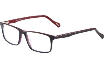 Image of Davidoff 91055 Prescription Eyeglasses, Black Frame, 91055-6965