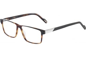 Image of Davidoff 91056 Single Vision Prescription Eyeglasses, Black Brown Havana Frame, 91056-6850SV