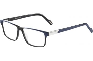 Image of Davidoff 91056 Single Vision Prescription Eyeglasses, Blue Black Frame, 91056-4200SV