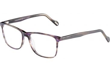 Image of Davidoff 91059 Single Vision Prescription Eyeglasses, Violet Brown Frame, 91059-4276SV