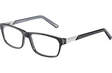 Image of Davidoff 92024 Prescription Eyeglasses, Black Multilayer Frame, 92024-6287