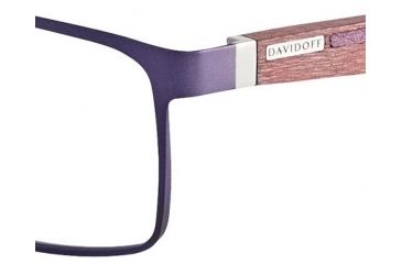 Image of Davidoff Prescription Eyeglasses 93053 Single Vision Plum Frame
