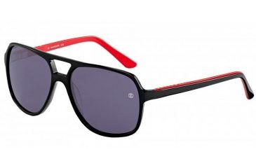 Image of Davidoff Prescription Sunglasses 97122 Single Vision Black Frame