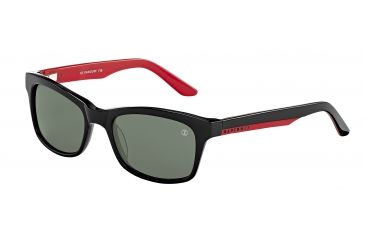 Image of Davidoff Prescription Sunglasses 97124 Single Vision Black Frame