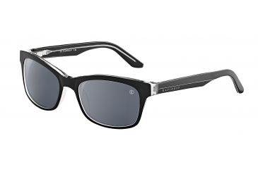 Image of Davidoff Prescription Sunglasses 97124 Single Vision Black Frame