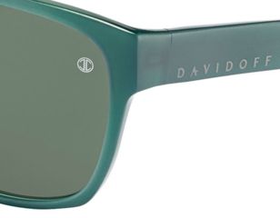 Image of Davidoff Prescription Sunglasses 97127 Single Vision Green Frame