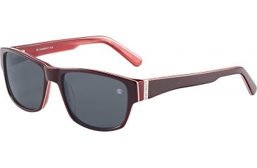 Image of Davidoff 97137 Sunglasses, Dark Red Frame, Grey Lens, 97137-4078