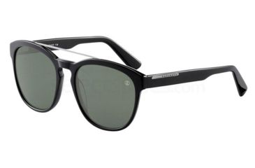 Image of Davidoff 97142 Sunglasses, Black Frame, Green Polarized Lens, Polarized, 97142-8840