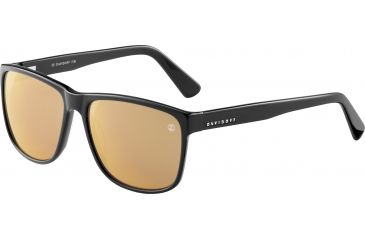 Image of Davidoff 97144 Single Vision Prescription Sunglasses, Black Frame, 97144-8840SV