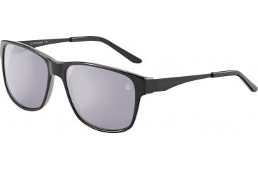 Image of Davidoff 97206 Sunglasses, Black Grey Frame, Grey Silver Mirror Lens, 97206-4016