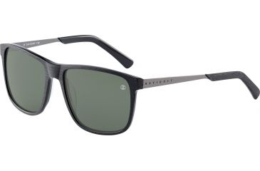 Image of Davidoff 97207 Progressive Prescription Sunglasses, Black Brushed Frame, Polarized, 97207-8840PR