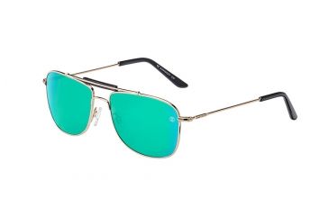 Image of Davidoff 97345 Single Vision Prescription Sunglasses, Gold Frame, 97345-600SV