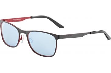 Image of Davidoff 97348 Sunglasses, Red Frame, Brown Ice Blue Mirror Lens, 97348-671