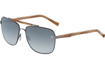 Image of Davidoff 97350 Single Vision Prescription Sunglasses, Gun Frame, 97350-1017SV
