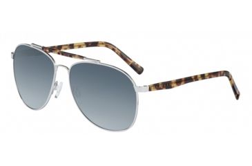 Image of Davidoff 97352 Sunglasses,Rhodium Frame,Grey/Blue Gradient Lens, 97352-5100