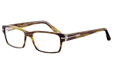 Image of Davidoff No. 91021 Eyeglasses - Brown Frame and Clear Lens 91021-6338