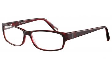 Image of Davidoff 91024 Single Vision Prescription Eyeglasses - Brown Frame and Clear Lens 91024-6270SV