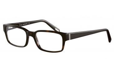 Image of Davidoff 91027 Progressive Prescription Eyeglasses - Brown Frame and Clear Lens 91027-8940PR