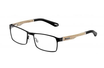Image of Davidoff 93041 Bifocal Prescription Eyeglasses - Black Frame and Clear Lens 93041-610BI
