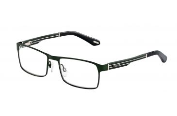 Image of Davidoff 93041 Bifocal Prescription Eyeglasses - Green Frame and Clear Lens 93041-410BI
