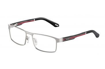 Image of Davidoff No. 93042 Eyeglasses - Silver Frame and Clear Lens 93042-100