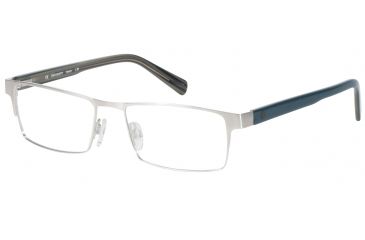 Image of Davidoff 95092 Bifocal Prescription Eyeglasses - Silver Frame and Clear Lens 95092-100BI