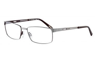 Image of Davidoff No. 95098 Eyeglasses - Grey Frame and Clear Lens 95098-573
