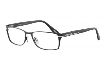 Image of Davidoff 95102 Progressive Prescription Eyeglasses - Black Frame and Clear Lens 95102-610PR