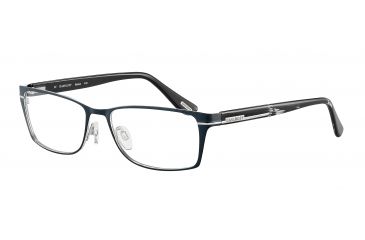 Image of Davidoff 95102 Progressive Prescription Eyeglasses - Blue Frame and Clear Lens 95102-580PR